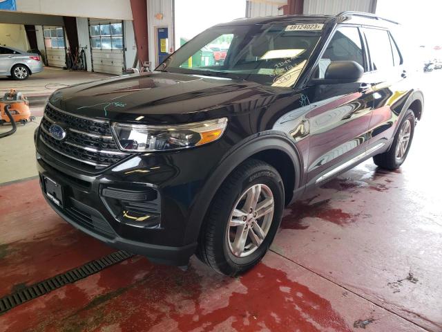 FORD EXPLORER X 2022 with VIN 1FMSK8DH4NGA45177 - Photo from auction