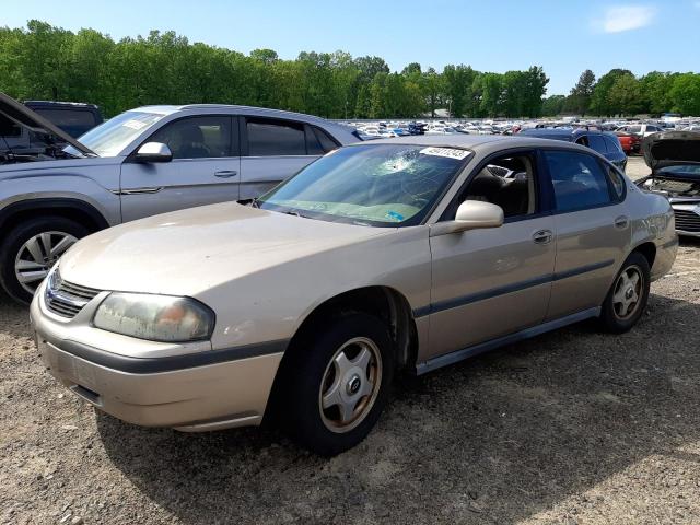 CHEVROLET IMPALA 2003 with VIN 2G1WF52EX39276915 - Photo from auction