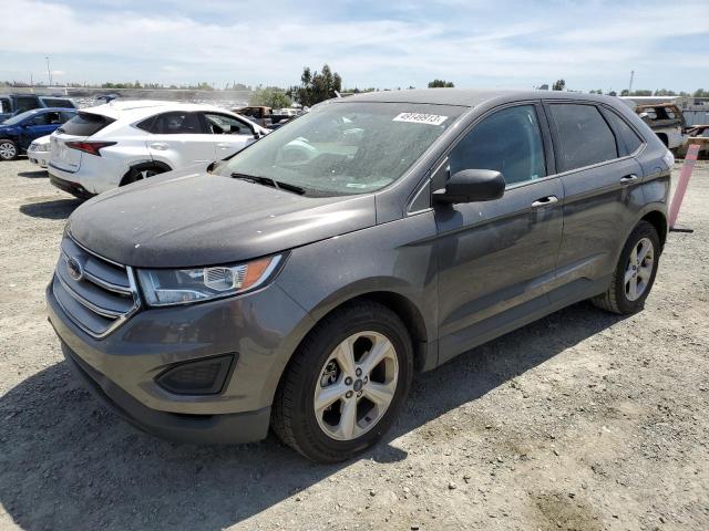 FORD EDGE SE 2015 with VIN 2FMTK3G91FBC35216 - Photo from auction
