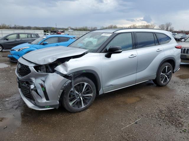 TOYOTA HIGHLANDER 2021 with VIN 5TDJZRBH2MS115283 - Photo from auction