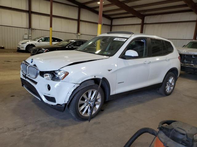 BMW X3 2017 with VIN 5UXWX9C38H0W74942 - Photo from auction