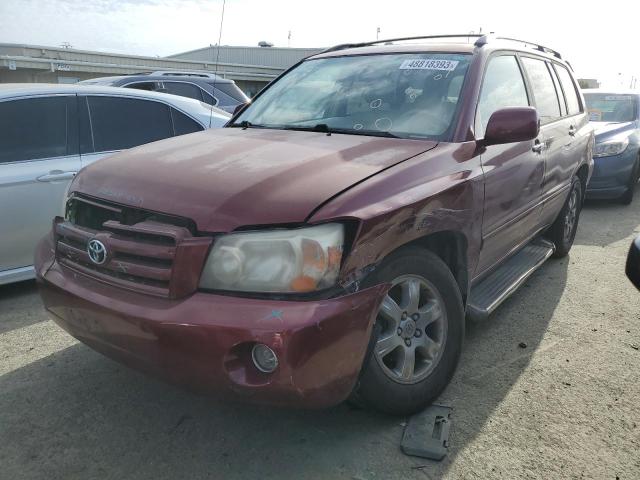 TOYOTA HIGHLANDER 2007 with VIN JTEEP21A270222310 - Photo from auction