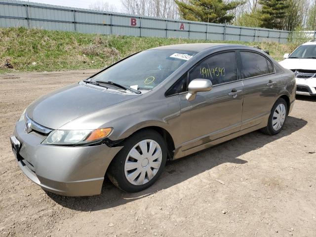 HONDA CIVIC LX 2008 with VIN 2HGFA16558H335568 - Photo from auction