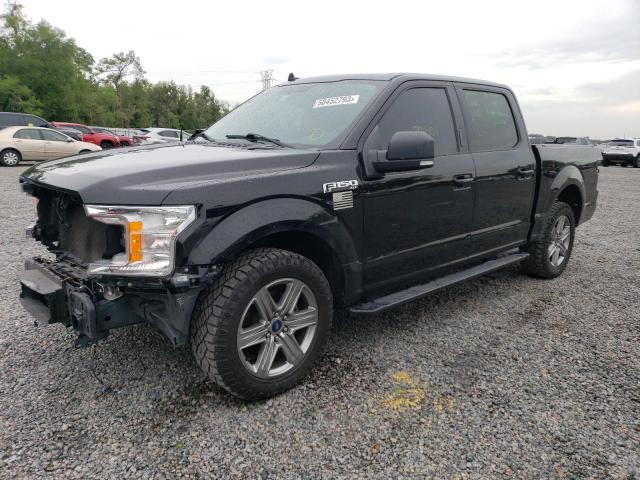 FORD F150 SUPER 2018 with VIN 1FTEW1CP4JFB09160 - Photo from auction