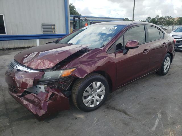 HONDA CIVIC 2012 with VIN 19XFB2F58CE329978 - Photo from auction