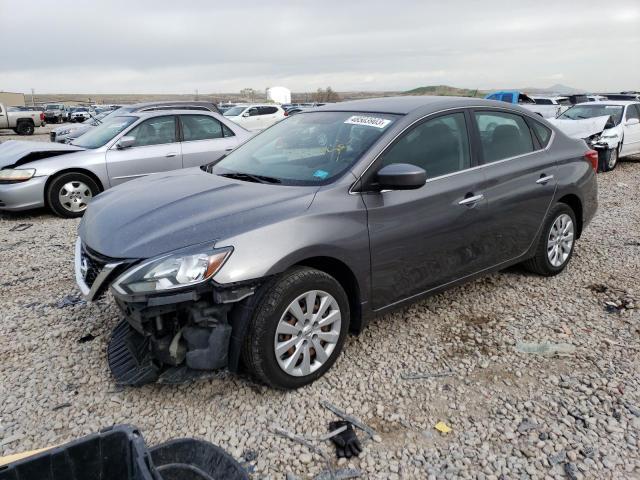 NISSAN SENTRA S 2016 with VIN 3N1AB7AP2GY328221 - Photo from auction