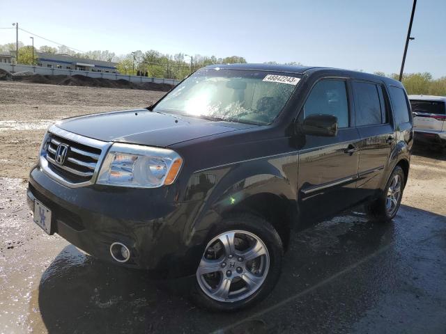 HONDA PILOT EXL 2012 with VIN 5FNYF4H52CB012391 - Photo from auction