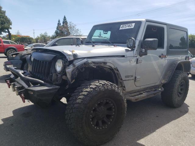 JEEP WRANGLER S 2014 with VIN 1C4AJWAG4EL146424 - Photo from auction