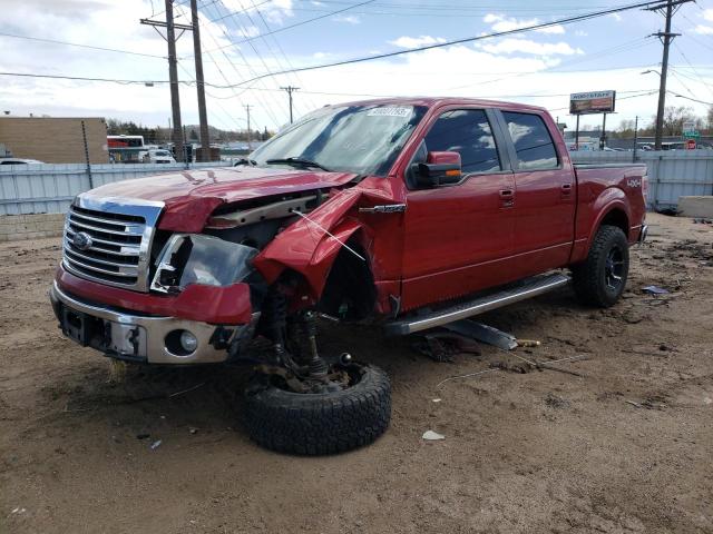 FORD F150 SUPER 2013 with VIN 1FTFW1EF7DKD25041 - Photo from auction