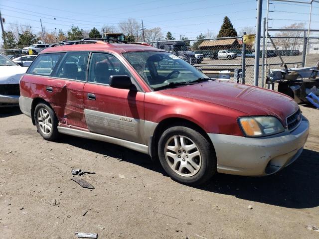 Photo 4 from auction – 2003 SUBARU LEGACY OUT with VIN 4S3BH675937620573