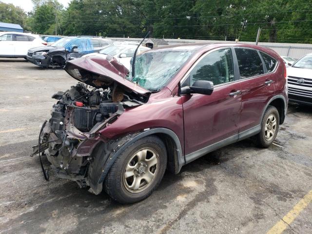 HONDA CR-V LX 2012 with VIN 5J6RM3H32CL045045 - Photo from auction