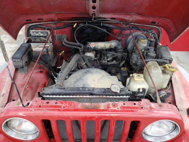 Photo 11 from auction – 2002 JEEP WRANGLER / with VIN 1J4FA29P02P744995