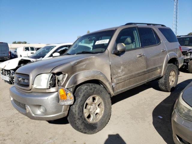 TOYOTA SEQUOIA SR 2002 с VIN 5TDBT44A12S073582 - Фото с аукциона