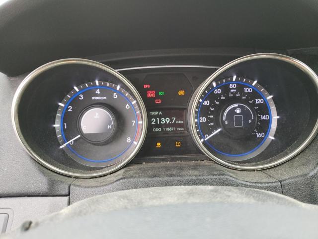 Photo 9 from auction – 2013 HYUNDAI SONATA SE with VIN 5NPEC4AB1DH536341