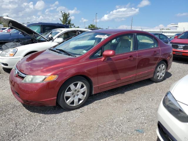 HONDA CIVIC LX 2008 with VIN 2HGFA16588H520973 - Photo from auction