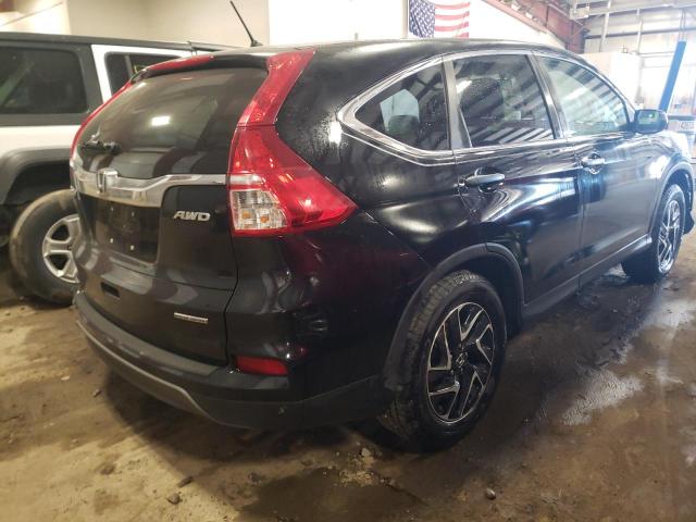 Photo 3 from auction – 2016 HONDA CR-V SE with VIN 5J6RM4H48GL023720