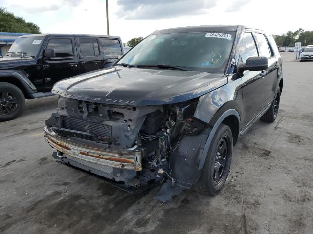 FORD EXPLORER P 2018 with VIN 1FM5K8ATXJGB19251 - Photo from auction