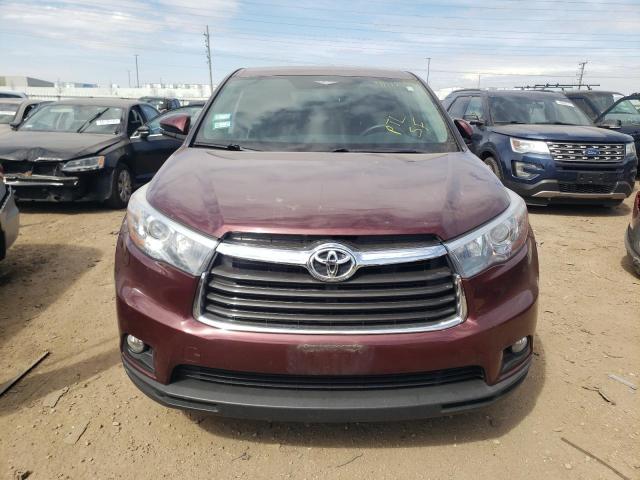Photo 5 from auction – 2016 TOYOTA HIGHLANDER with VIN 5TDBKRFH5GS288688