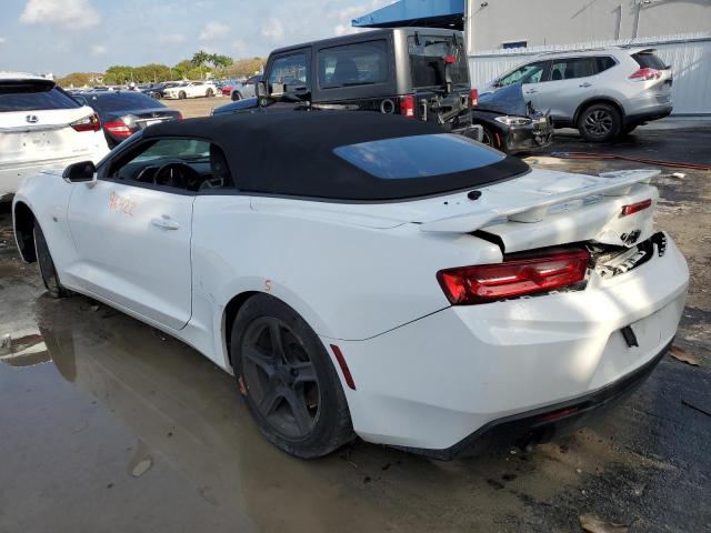 Photo 2 from auction – 2018 CHEVROLET CAMARO LT with VIN 1G1FB3DX6J0121641
