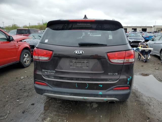 Photo 6 from auction – 2016 KIA SORENTO EX with VIN 5XYPHDA51GG104638