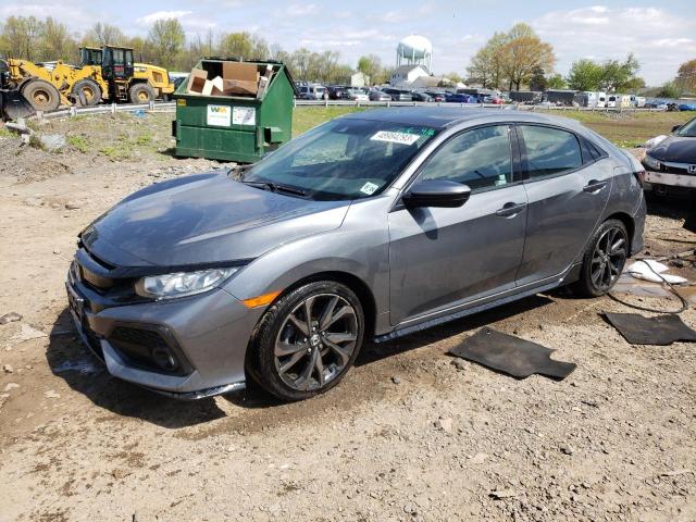 HONDA CIVIC SPOR 2019 with VIN SHHFK7H4XKU405015 - Photo from auction