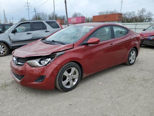 HYUNDAI ELANTRA GL 2011 with VIN KMHDH4AE4BU087470 - Photo from auction