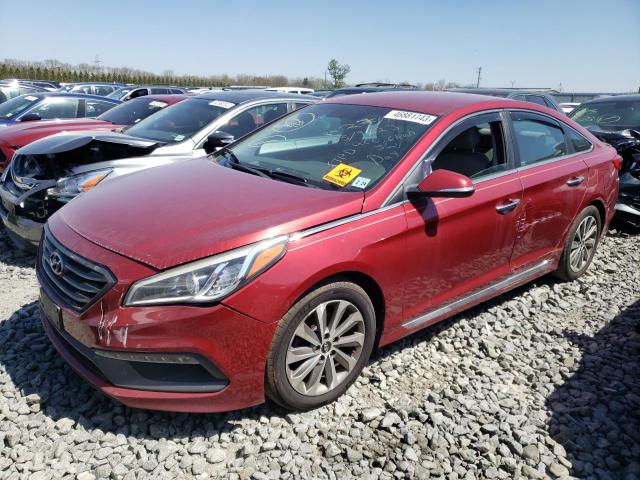 Photo 1 from auction – 2015 HYUNDAI SONATA SPO with VIN 5NPE34AF4FH047700