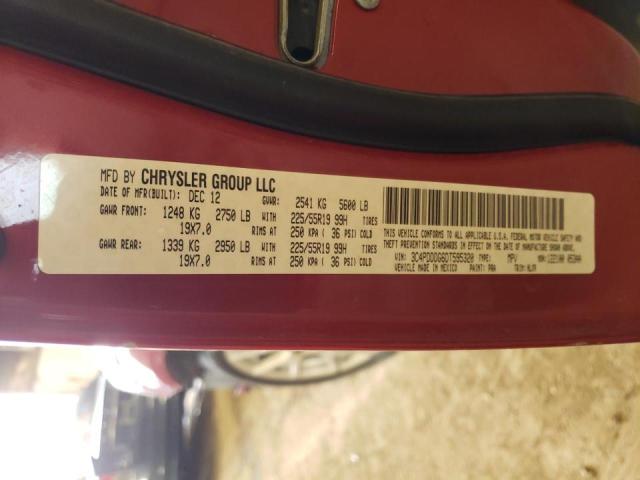 Photo 14 from auction – 2013 DODGE JOURNEY CR with VIN 3C4PDDDG6DT595320