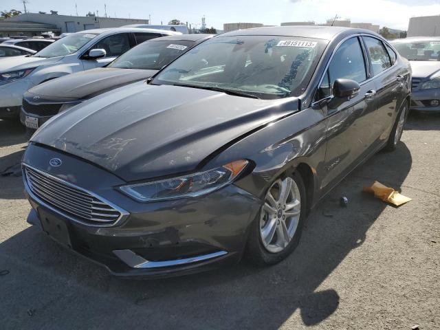 Photo 1 from auction – 2018 FORD FUSION SE with VIN 3FA6P0LU8JR277667