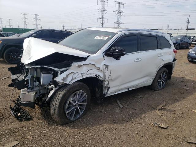 TOYOTA HIGHLANDER 2018 with VIN 5TDJZRFH3JS487995 - Photo from auction