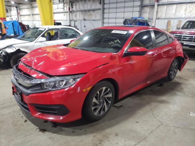 HONDA CIVIC EX 2018 with VIN 2HGFC2F71JH506050 - Photo from auction