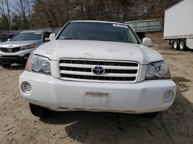 Photo 5 from auction – 2002 TOYOTA HIGHLANDER with VIN JTEHF21A720085924