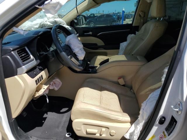 Photo 7 from auction – 2016 TOYOTA HIGHLANDER with VIN 5TDYKRFH0GS175502
