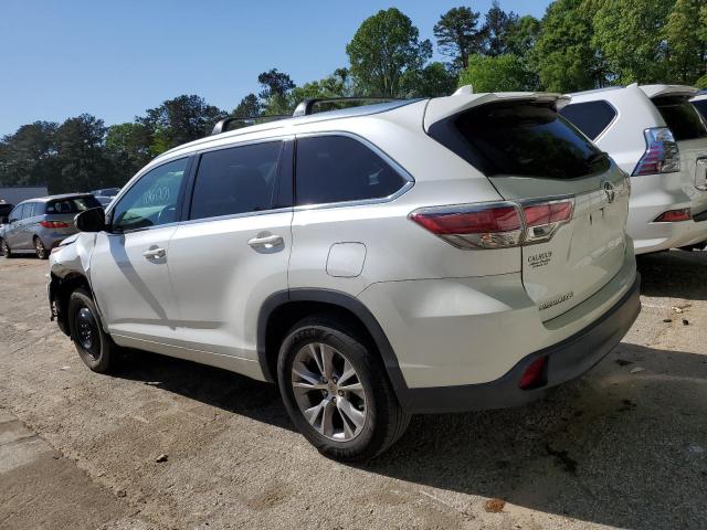 Photo 2 from auction – 2015 TOYOTA HIGHLANDER with VIN 5TDKKRFH9FS108207