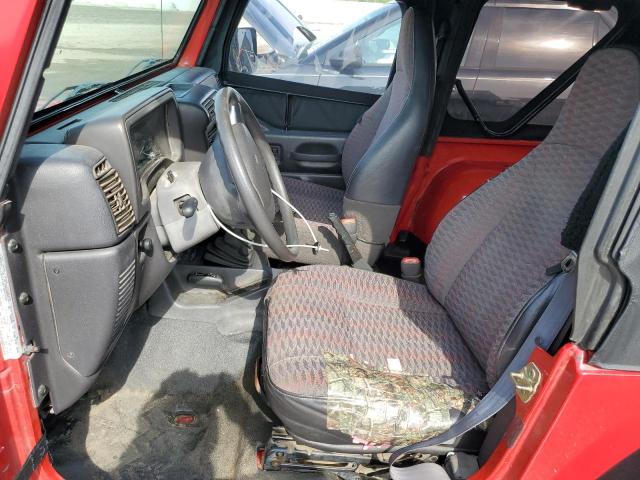 Photo 7 from auction – 2000 JEEP WRANGLER / with VIN 1J4FA29P6YP799279