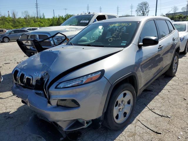 JEEP CHEROKEE S 2017 with VIN 1C4PJLAB4HW626348 - Photo from auction