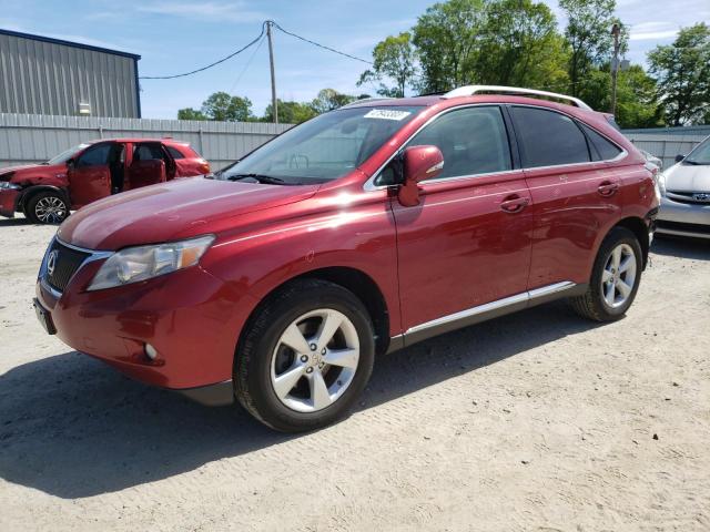 LEXUS RX 350 2010 with VIN 2T2BK1BA4AC058792 - Photo from auction