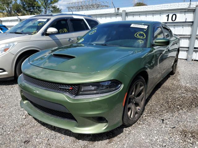 DODGE CHARGER GT 2019 with VIN 2C3CDXHG0KH747158 - Photo from auction