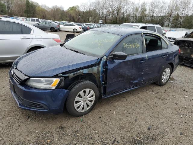 VOLKSWAGEN JETTA BASE 2014 with VIN 3VW2K7AJ2EM434103 - Photo from auction