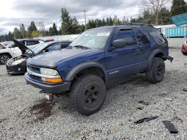 CHEVROLET BLAZER 2002 with VIN 1GNCT18W02K117319 - Photo from auction