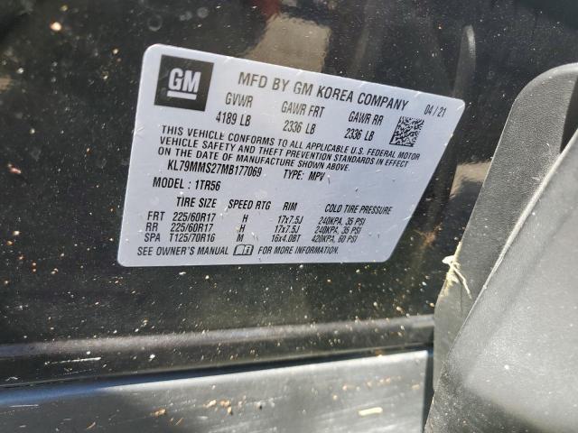 Photo 14 from auction – 2021 CHEVROLET TRAILBLAZE with VIN KL79MMS27MB177069