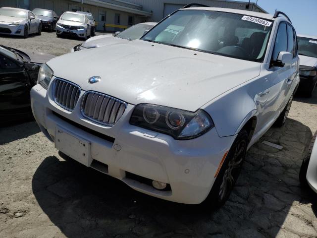 BMW X3 3.0SI 2008 with VIN WBXPC93458WJ19974 - Photo from auction