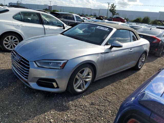 AUDI A5 PREMIUM 2019 with VIN WAUWNGF57KN001673 - Photo from auction