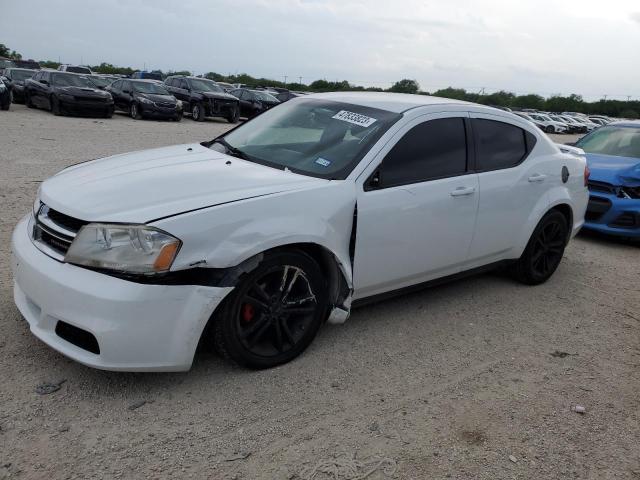DODGE AVENGER SE 2012 with VIN 1C3CDZAG9CN289201 - Photo from auction