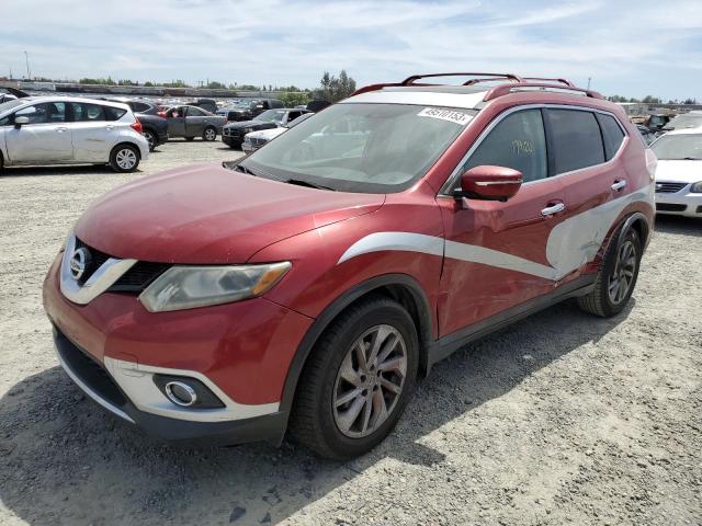 NISSAN ROGUE S 2015 with VIN 5N1AT2MT7FC816234 - Photo from auction