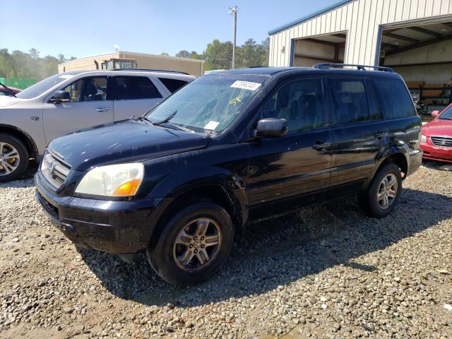 HONDA PILOT EX 2003 with VIN 2HKYF18413H506572 - Photo from auction