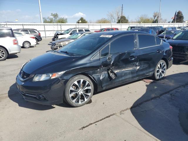 HONDA CIVIC SI 2013 with VIN 2HGFB6E54DH703602 - Photo from auction