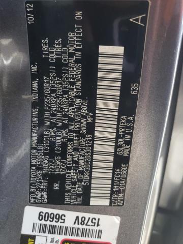 Photo 14 from auction – 2013 TOYOTA SIENNA LE with VIN 5TDKK3DC2DS301218