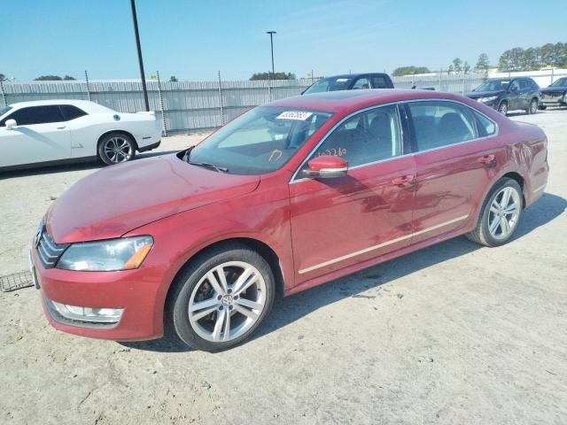 VOLKSWAGEN PASSAT SEL 2015 with VIN 1VWCT7A31FC122568 - Photo from auction