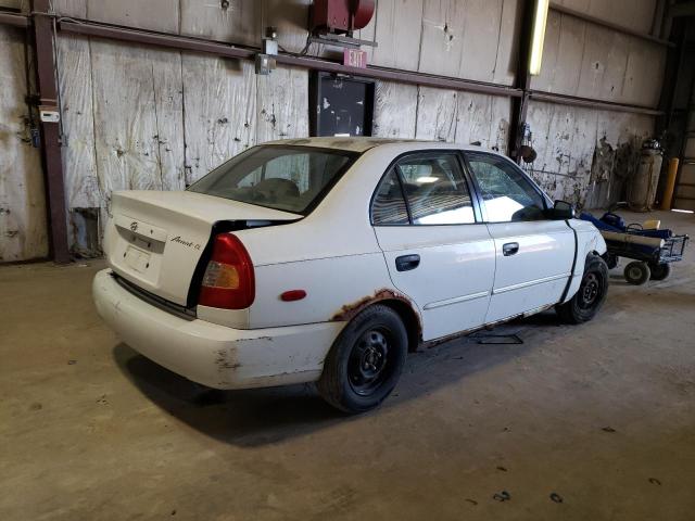 Photo 3 from auction – 2001 HYUNDAI ACCENT GL with VIN KMHCG45C11U211510
